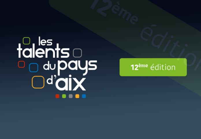Logo des 12 ans des Talents du Pays d'Aix 2016